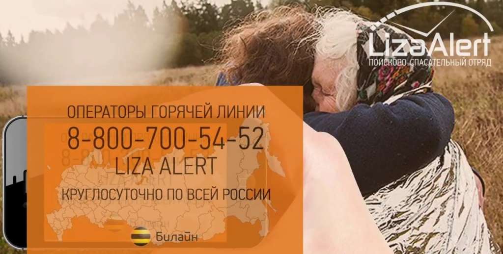 Горячая линия “Лиза Алерт” ищет добровольцев